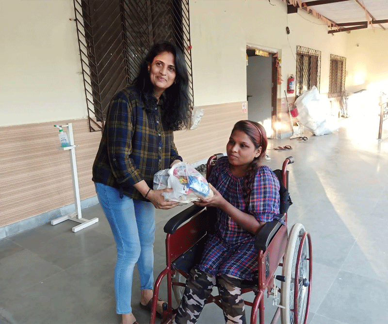 support for the differently abled
